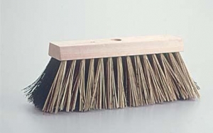 Yard Broom B&C Mix + Cane Front 355 mm