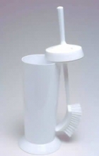 Toilet Brush in Upright Holder Set