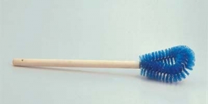 Toilet Brush Twist.Wire Wood Handle Hd