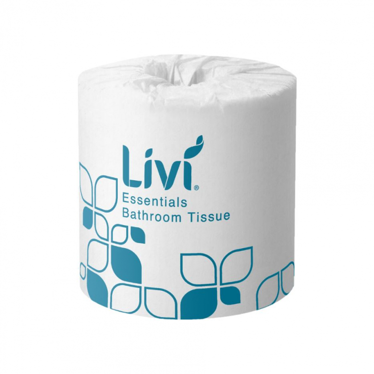 Livi Essentials 1001 Premium Toilet Paper 2 Ply 400 Sheet 48/ctn Paper ...