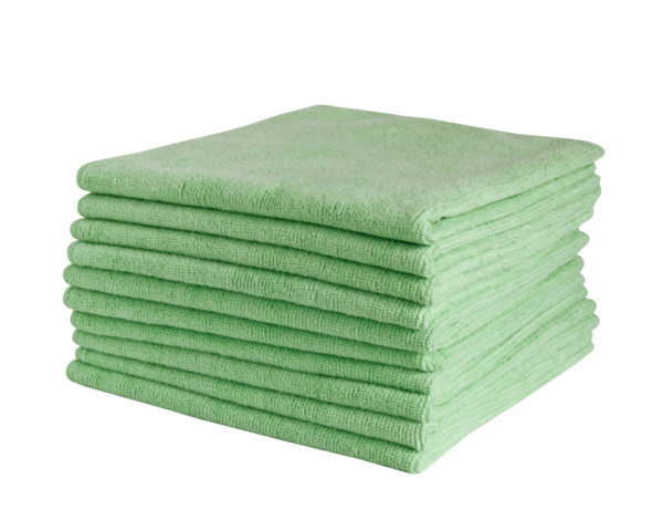 SCS Microfiber Cloth 40x40 Green Each Cloths / Pads / Scourers / Rags ...