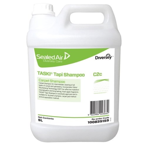 Tapi Shampoo C2c - Shampoing pour tapis et moquettes 5L - Servi-Clean