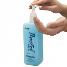 Whiteley Bactol Blue Alcohol Hand Sanitisers Gel 500ml 12/ctn