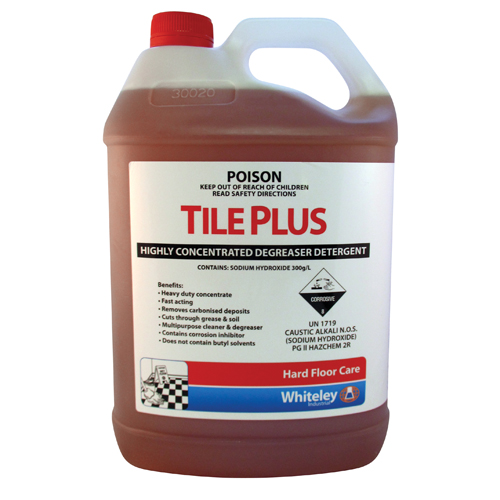Tile Plus HD Tile Cleaner (Whiteleys) 5L Hard Floor Care Chemicals